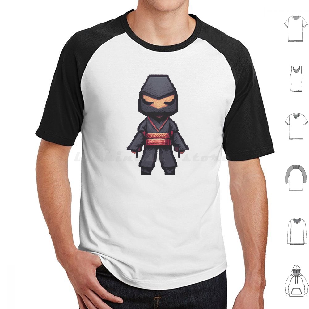 Retro Gaming Art - Pixel Art T Shirt 6xl Cotton