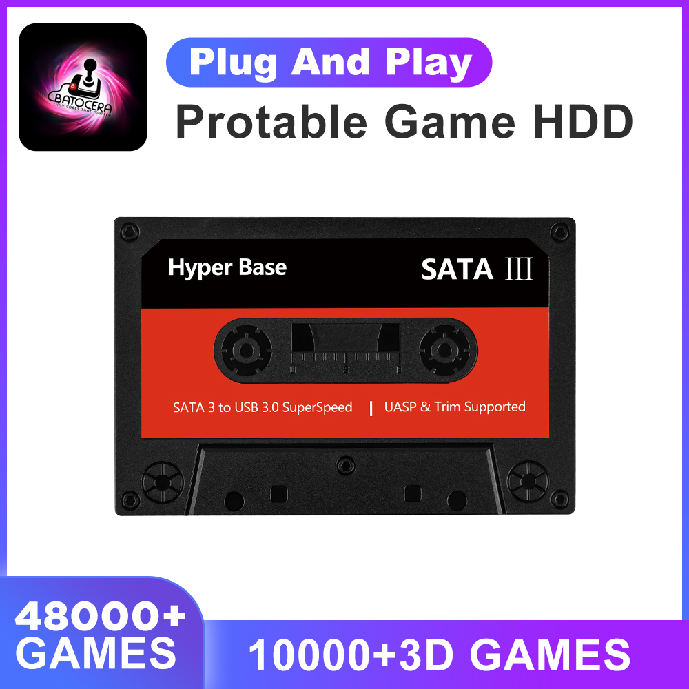 Retro Gaming Download - Batocera 35.linux 500G External HDD Game
