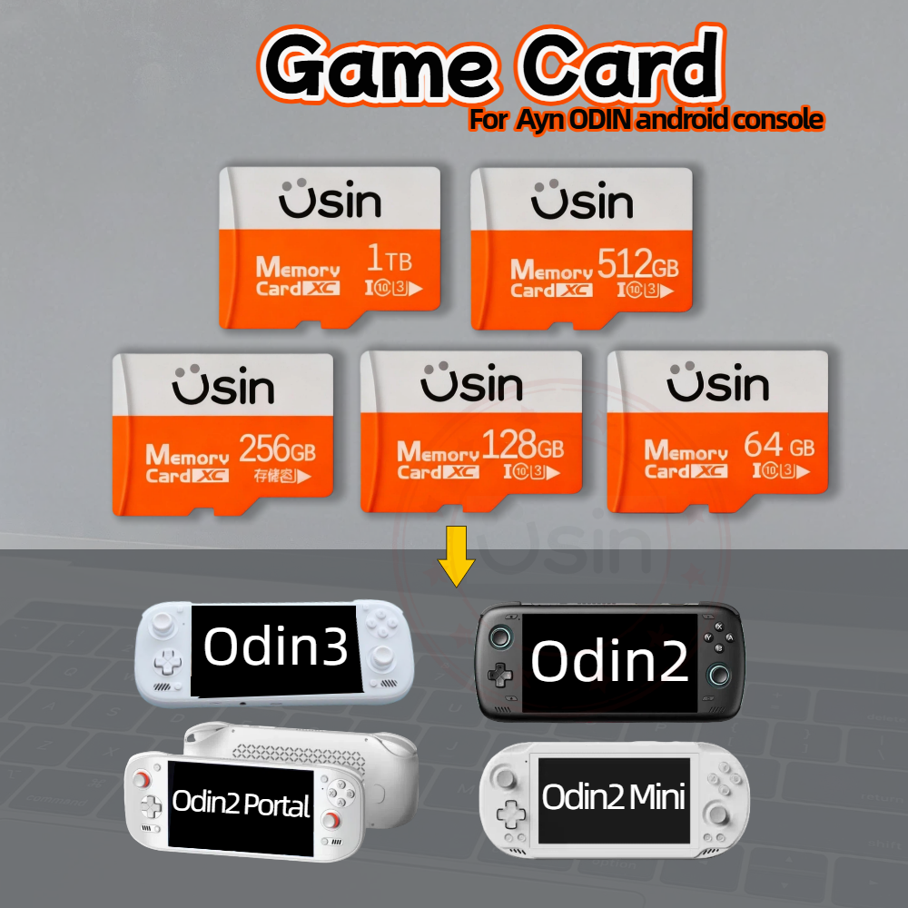 Retro Gaming Tablet - Game SD Card For Ayn ODIN3
