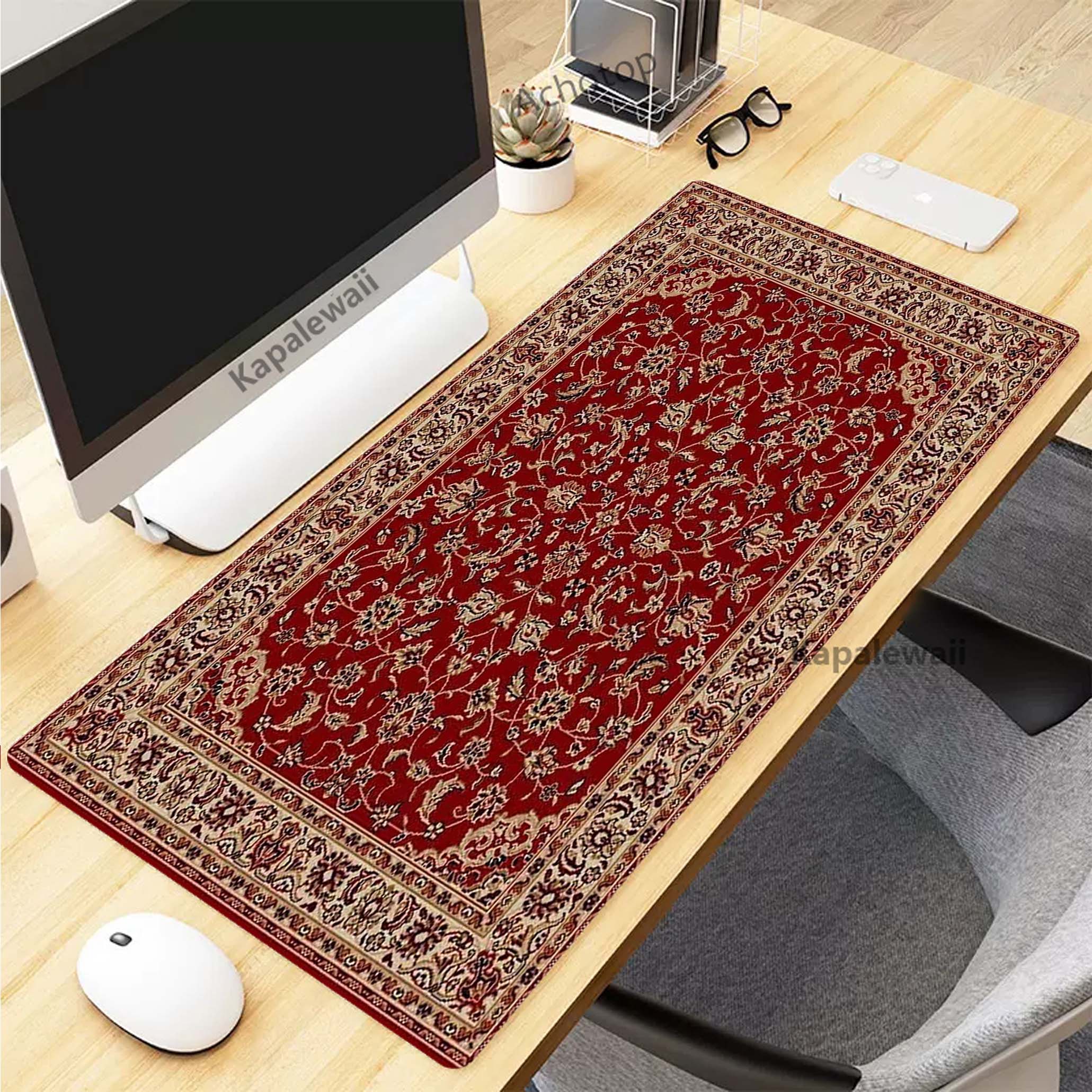 Retro Gaming La - Retro Persian Carpet Mouse Pad for
