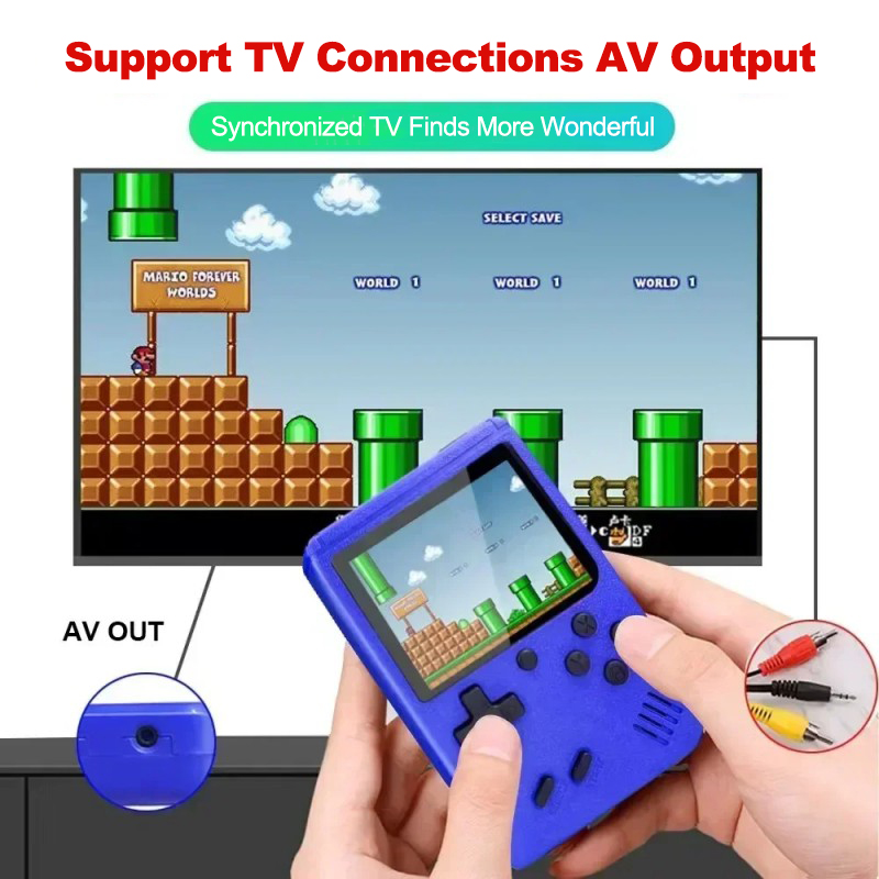 Retro Gaming Setup - Portable Retro Mini Video Game Console