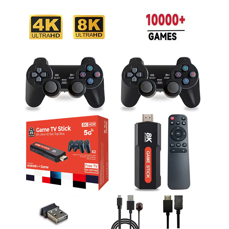 Retro Gaming Usb Stick - X2 Game Stick HD 4K 8K