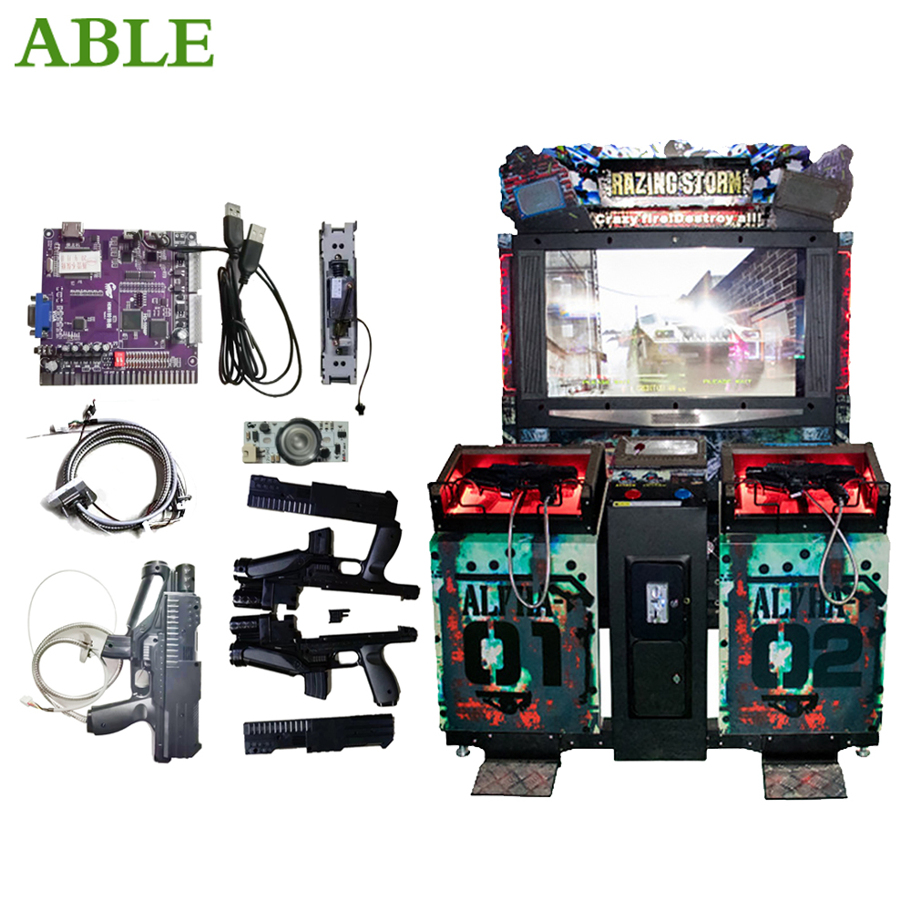Retro Gaming Light Gun - Arcade Razing Storm Shooting Game Simulator
