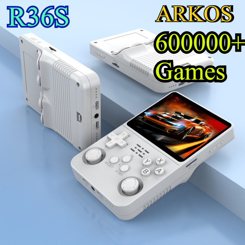 BOYHOM 256G Open Source R36S R - Retro Gaming Tablet avaliação e preço