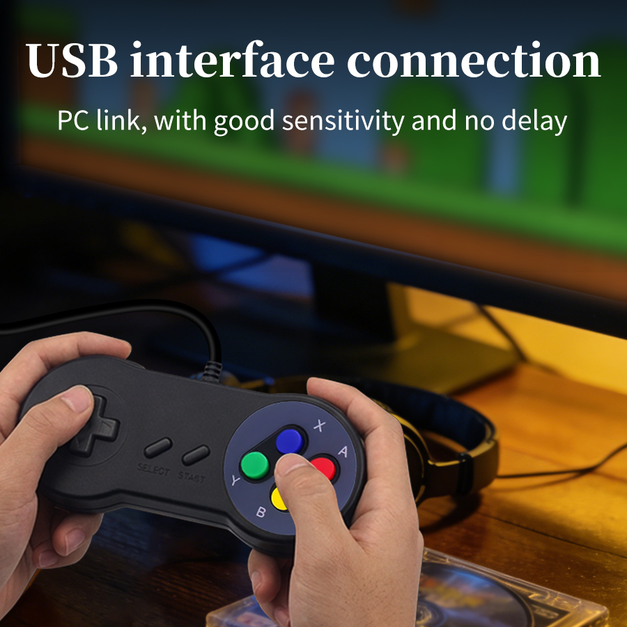 1-2 pcs SNES USB Controller Re - Retro Gaming Raspberry Pi 5 avaliação e preço