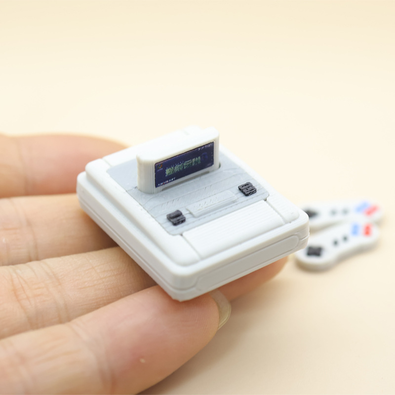 1set Dollhouse Mini Retro Game - Retro Gaming Setup avaliação e preço