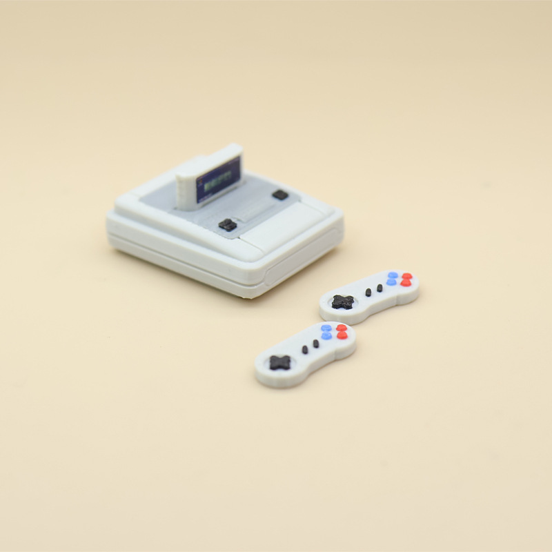 1set Dollhouse Mini Retro Game - Retro Gaming Setup avaliação e preço