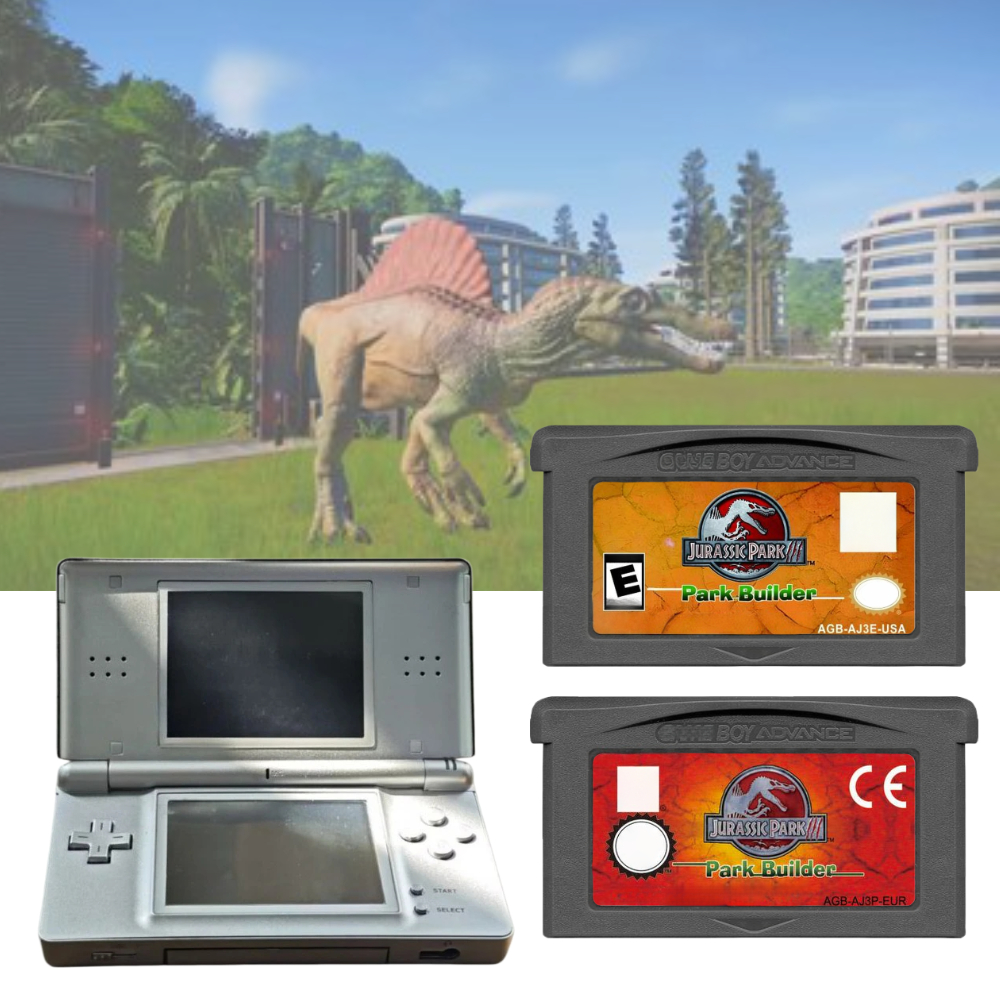 Jurassic Park III Park Builder - Retro Gaming Gif avaliação e preço
