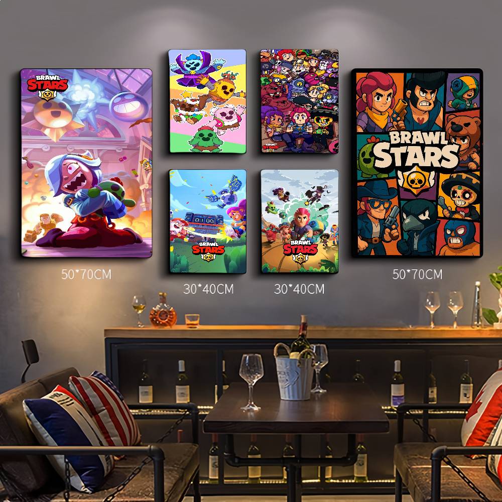 Anime Game Brawl Stars Movie S - Retro Gaming Art avaliação e preço