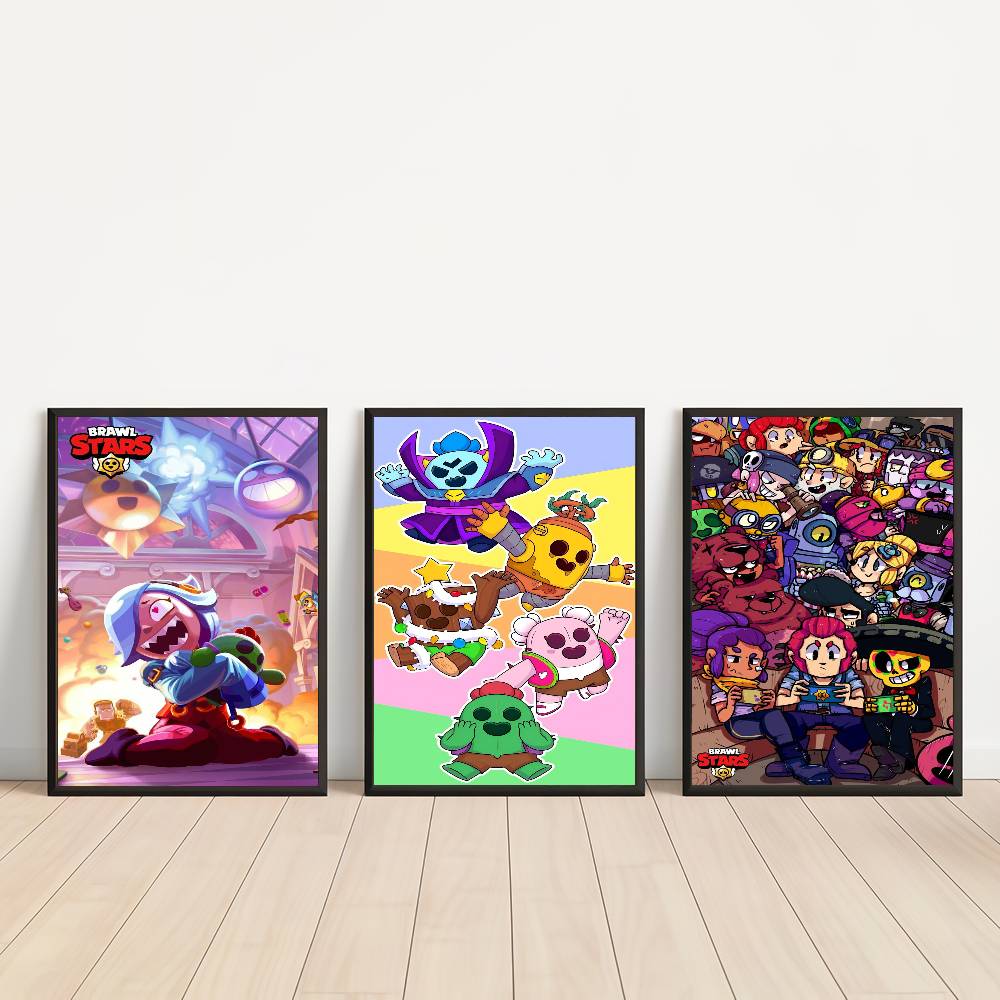 Anime Game Brawl Stars Movie S - Retro Gaming Art avaliação e preço