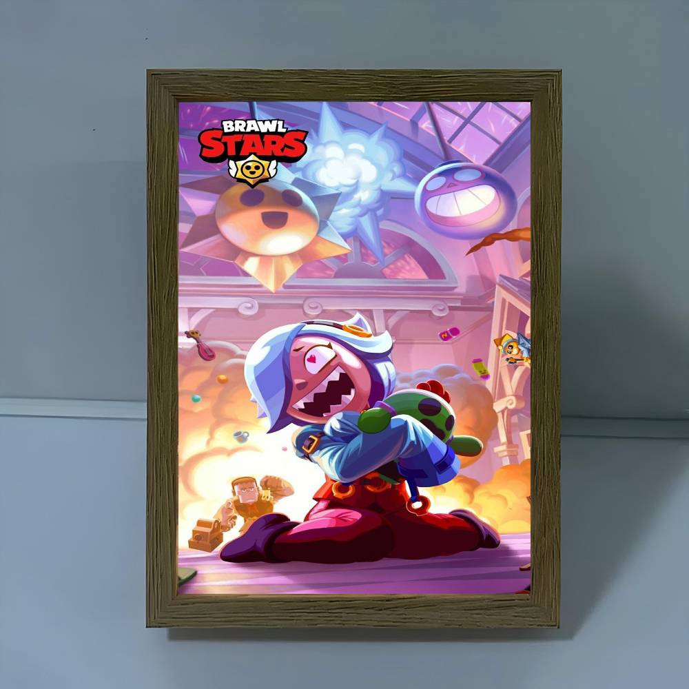 Anime Game Brawl Stars Movie S - Retro Gaming Art avaliação e preço