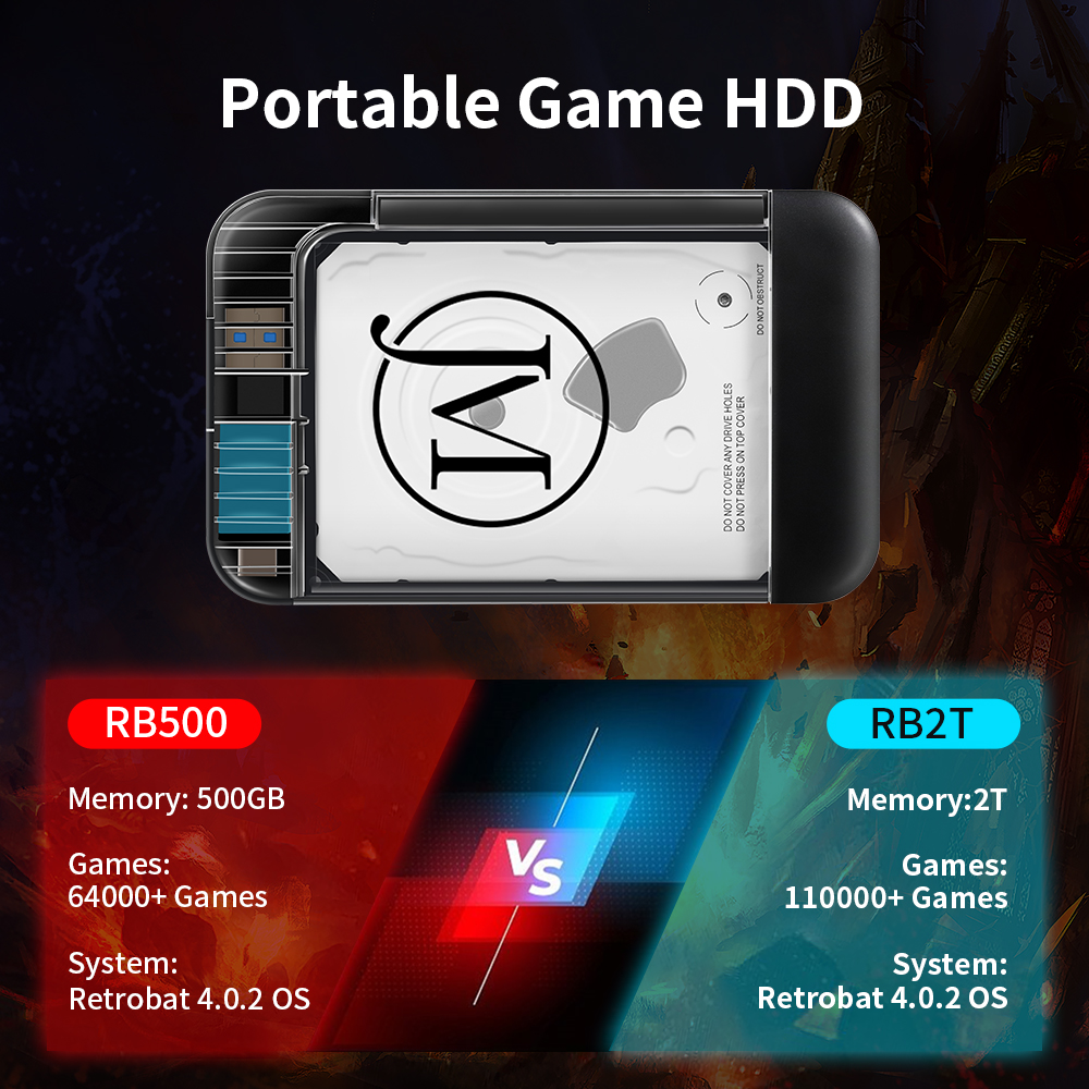 Retrobat 2T Portable  External - Retro Gaming Download avaliação e preço