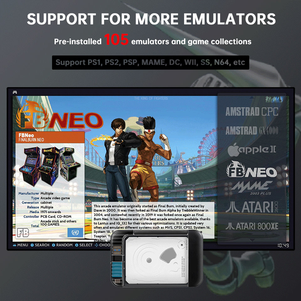 Retrobat 2T Portable  External - Retro Gaming Download avaliação e preço