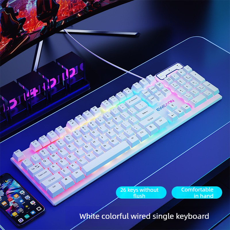 EWEADN GX330 Gaming Keyboard 1 - Retro Gaming Windows avaliação e preço