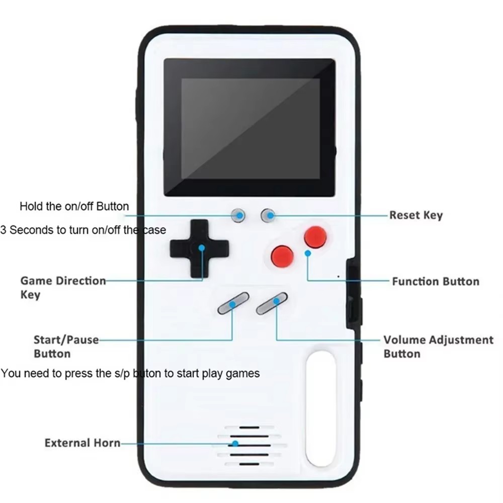 For iPhone 14 16 15 12 13 Pro  - Retro Gaming Pro avaliação e preço