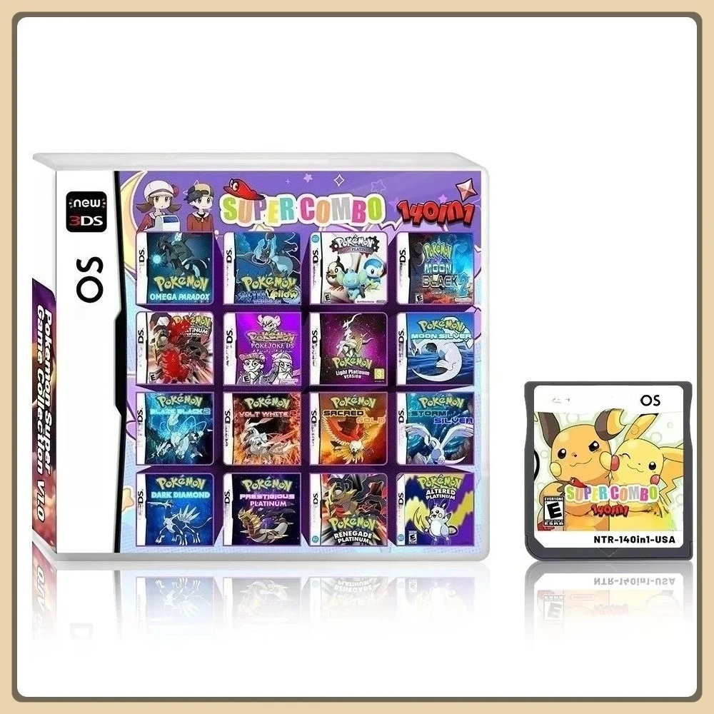 NDS Video Game Cartridge Pokém - Retro Gaming Gif avaliação e preço