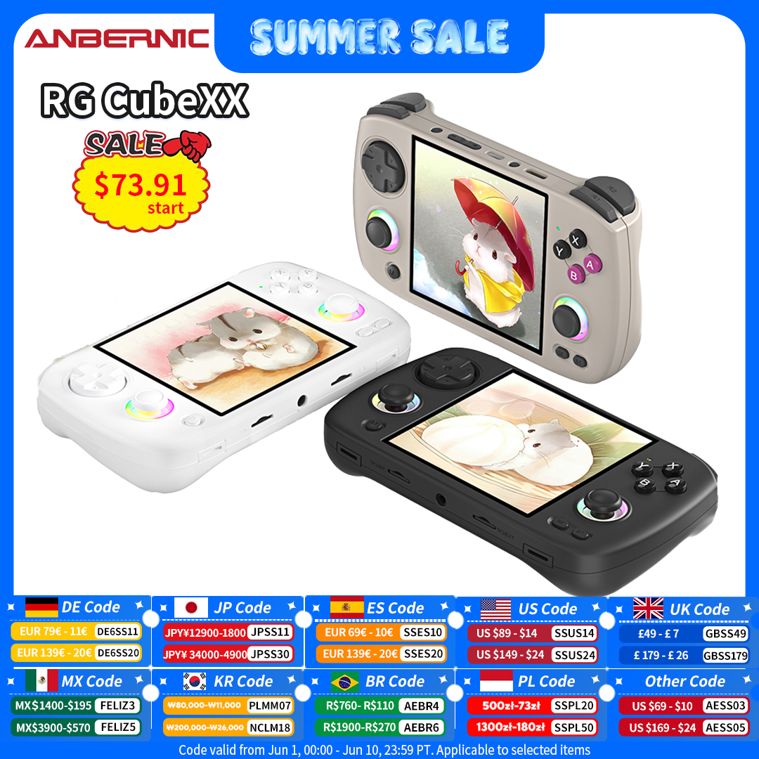 Anbernic RG CubeXX Retro Handh - Retro Gaming La avaliação e preço