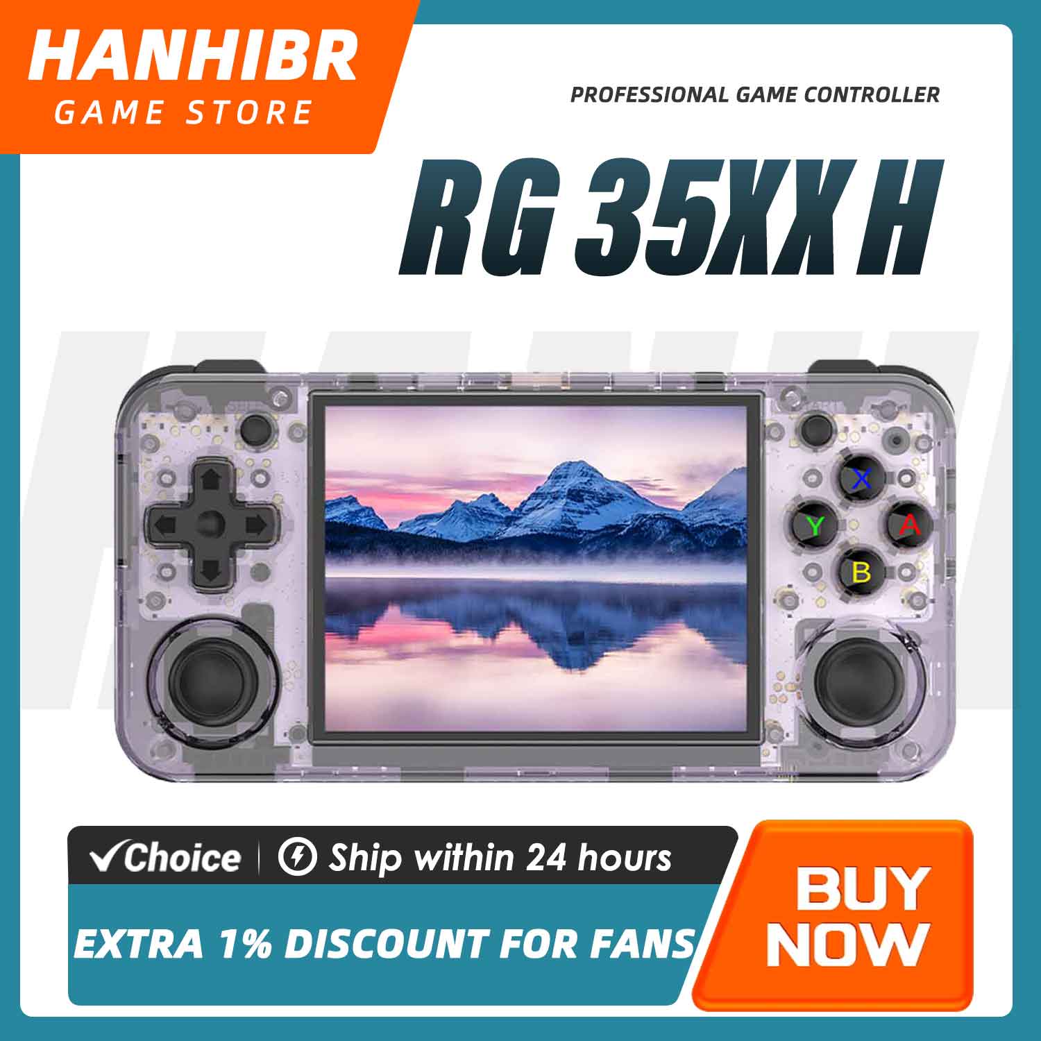 ANBERNIC RG35XX H Horizontal R - Retro Gaming La avaliação e preço