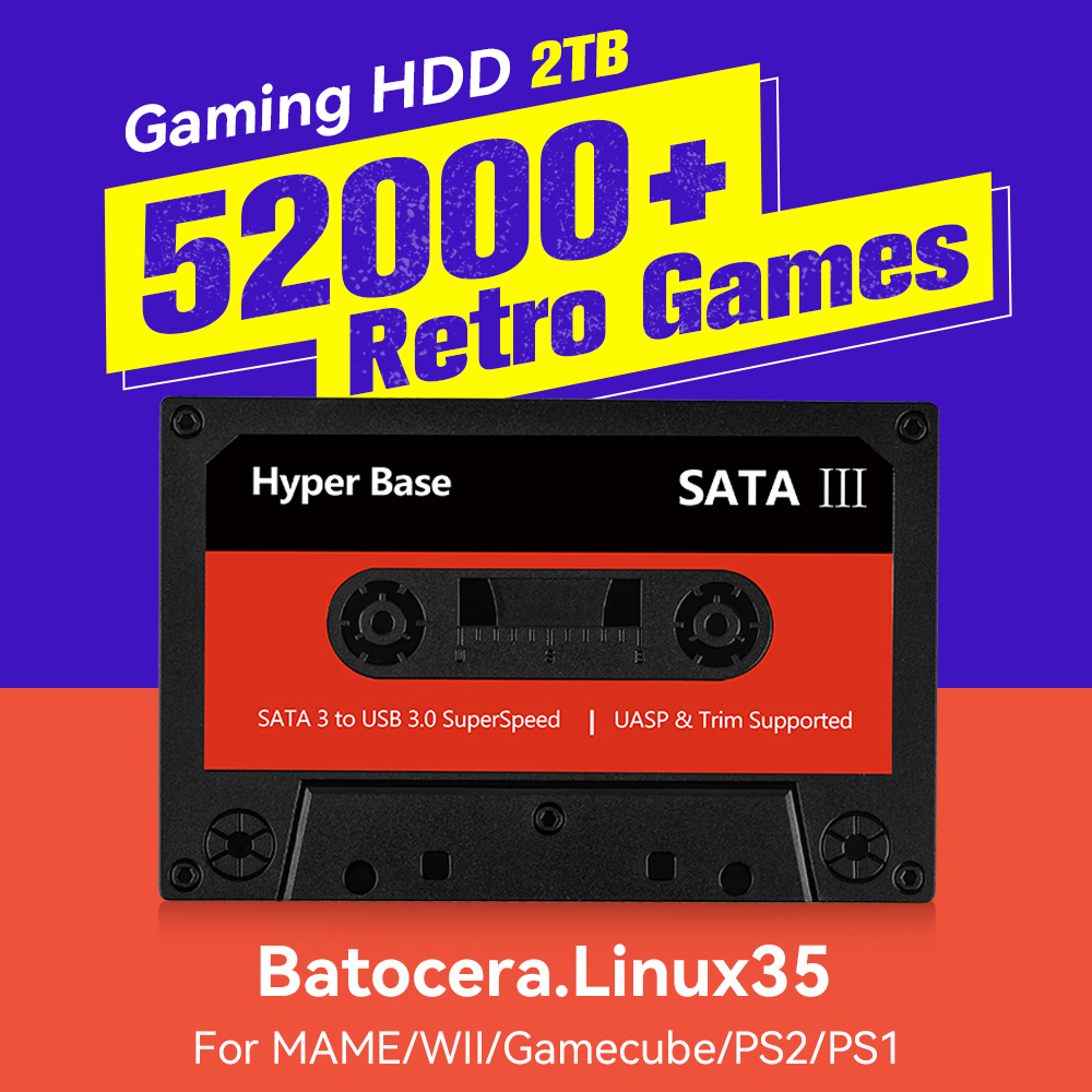 Batocera 500GB/2TB Retro Game  - Retro Gaming Windows avaliação e preço