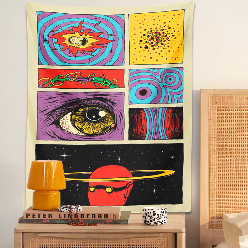 VIKAMA Psychedelic Collage Art - Retro Gaming Upscaler avaliação e preço
