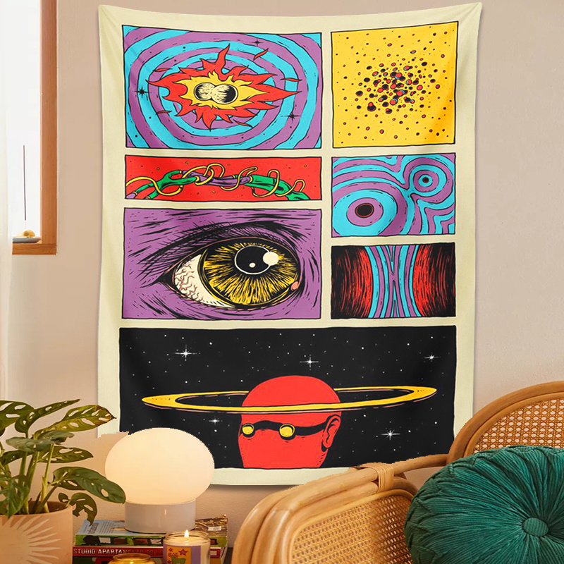VIKAMA Psychedelic Collage Art - Retro Gaming Upscaler avaliação e preço