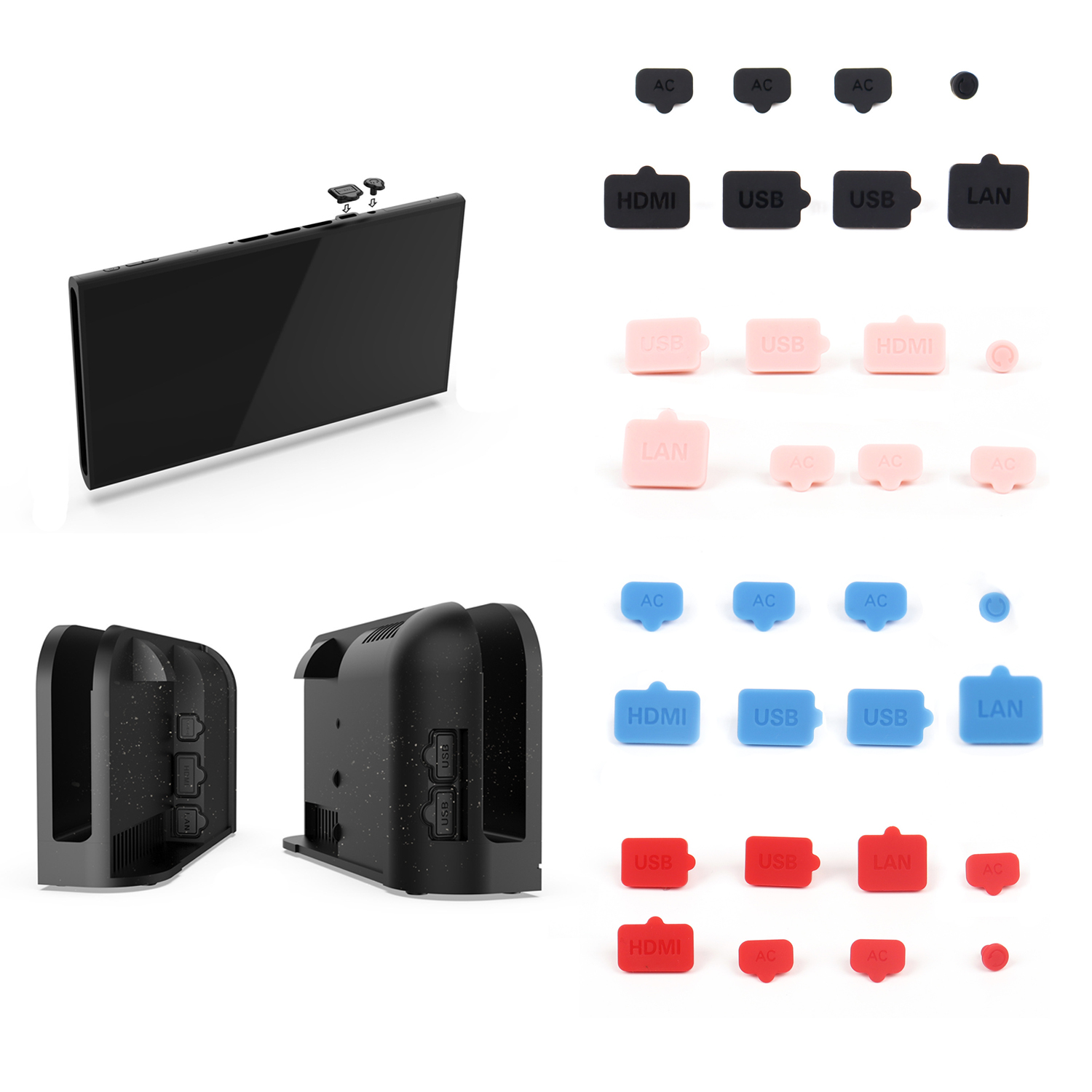 Anti-Dust Plug Silicone USB HD - Console Dust Cover avaliação e preço