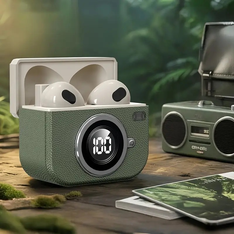 Q86 Retro Camera Wireless Earb - Retro Gaming Case avaliação e preço
