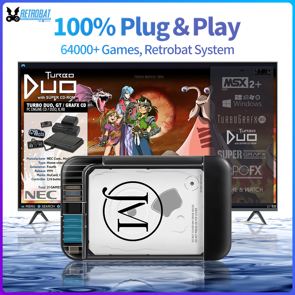 RETROBAT Portable 500G Gaming  - Retro Gaming Tablet avaliação e preço