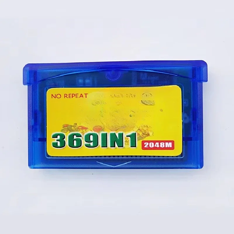 369 in 1 GBA Game Cartridge 32 - Retro Gaming Gif avaliação e preço