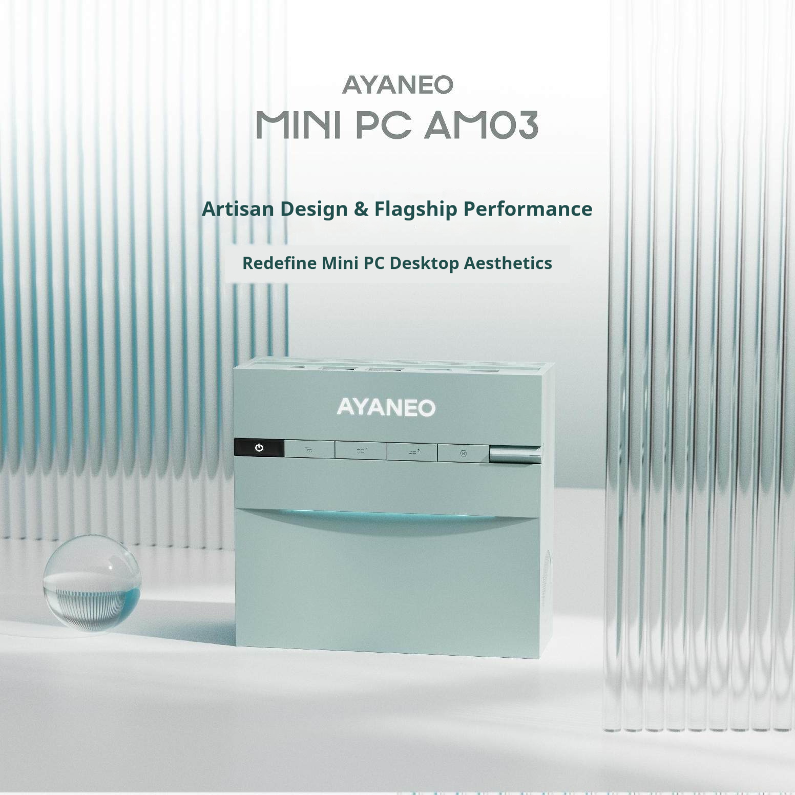 In stock AYANEO AM03 Mini PC I - Retro Gaming Windows avaliação e preço