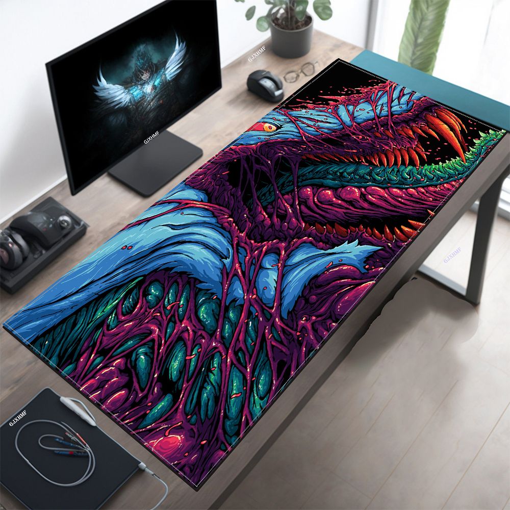 Japan Red Mouse Pad Neon Gore  - Retro Gaming Art avaliação e preço