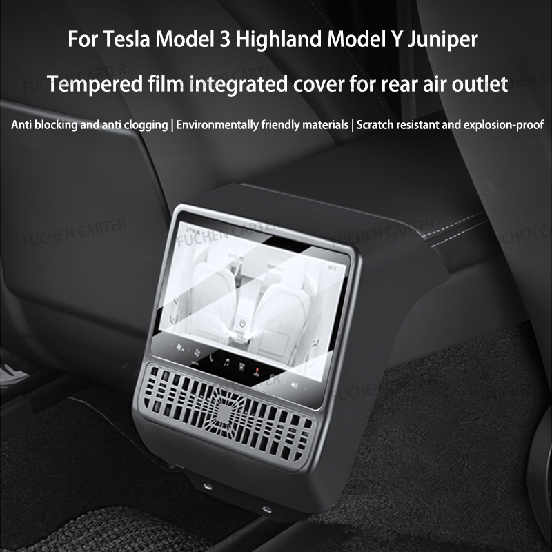 For Tesla Model 3 Y Highland J - Console Dust Cover avaliação e preço