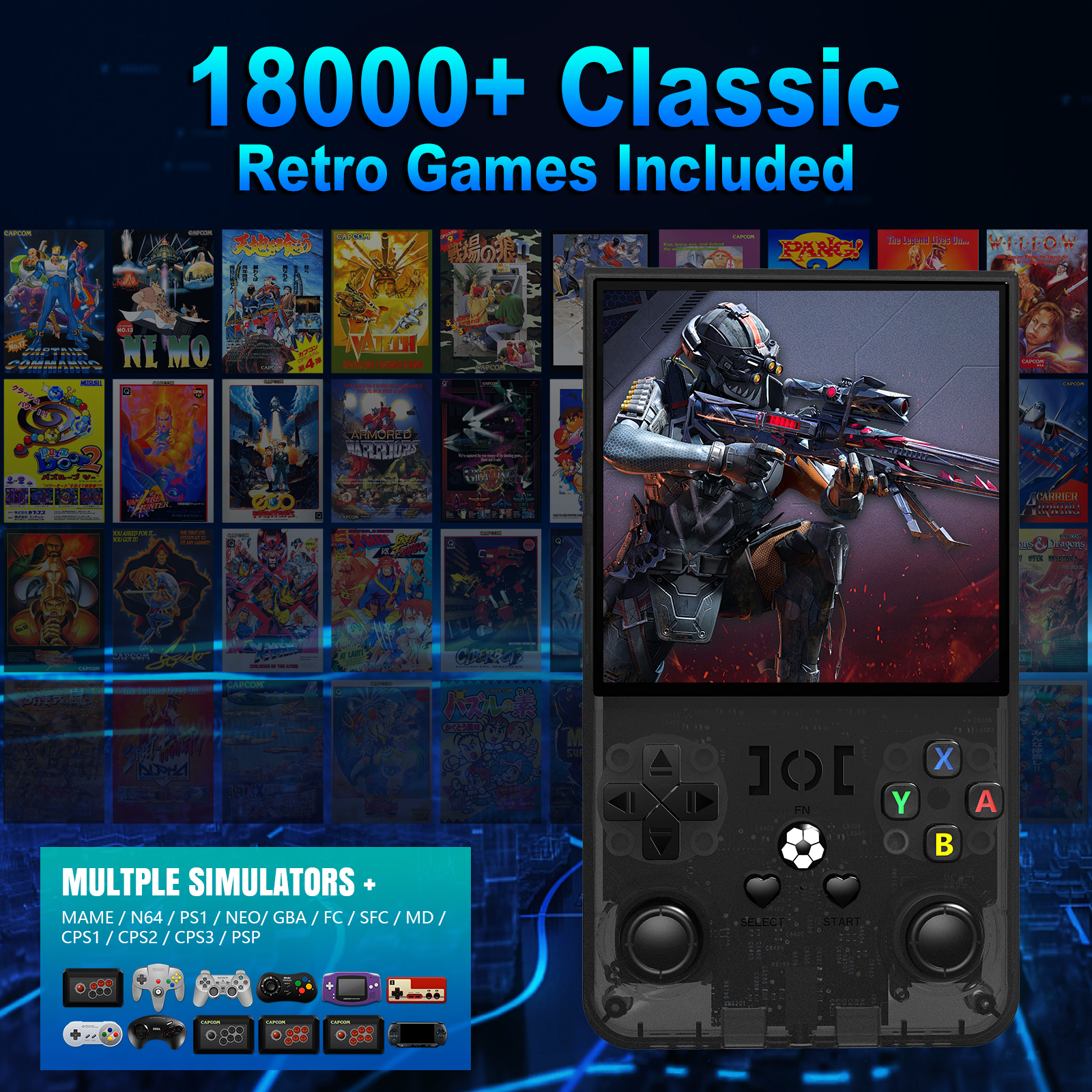 Open Source R36MAX Portable Vi - Retro Gaming La avaliação e preço