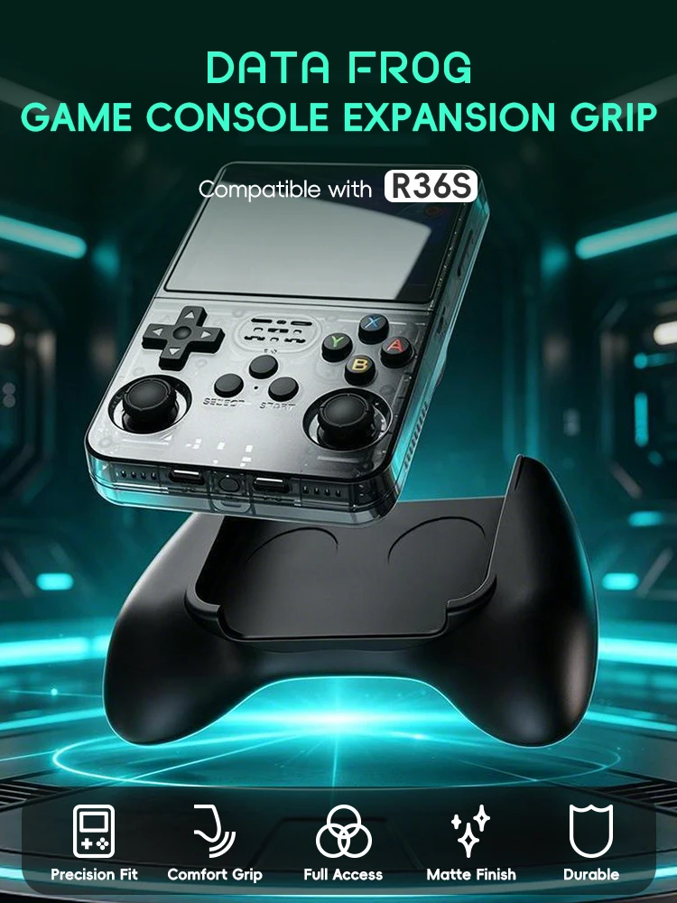 Data Frog R36S Game Grip Ergon - Retro Gaming Tablet avaliação e preço
