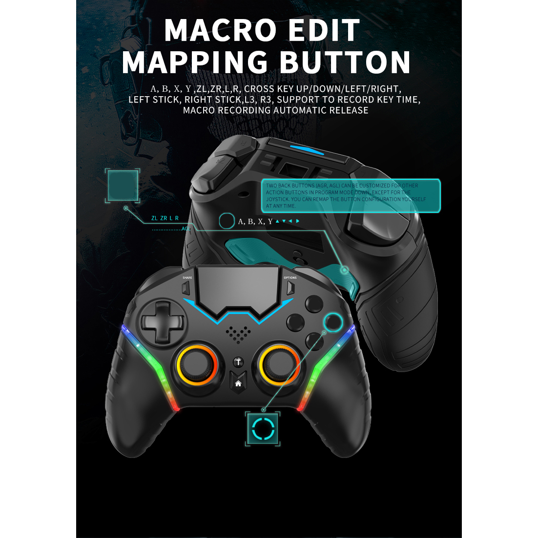 Wireless Controller For PS4 PS - Retro Gaming Vr avaliação e preço