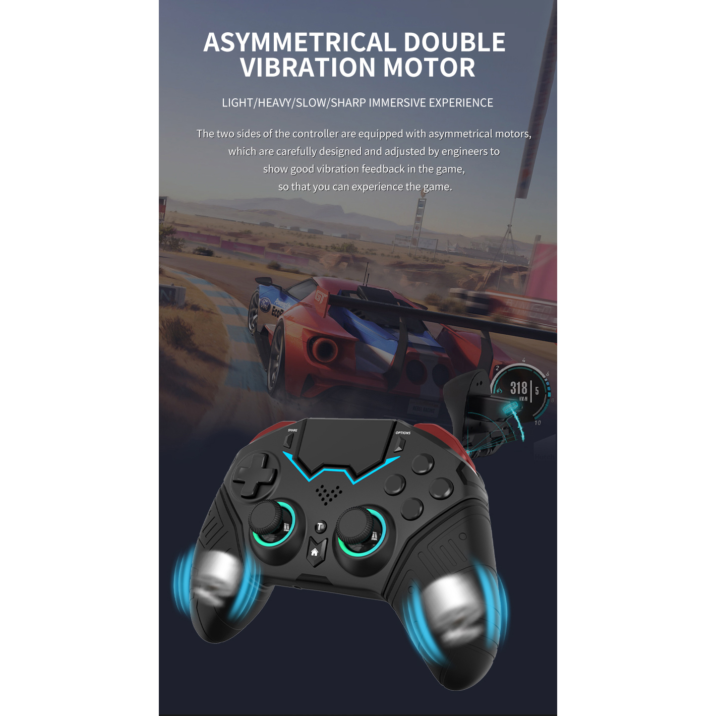 Wireless Controller For PS4 PS - Retro Gaming Vr avaliação e preço