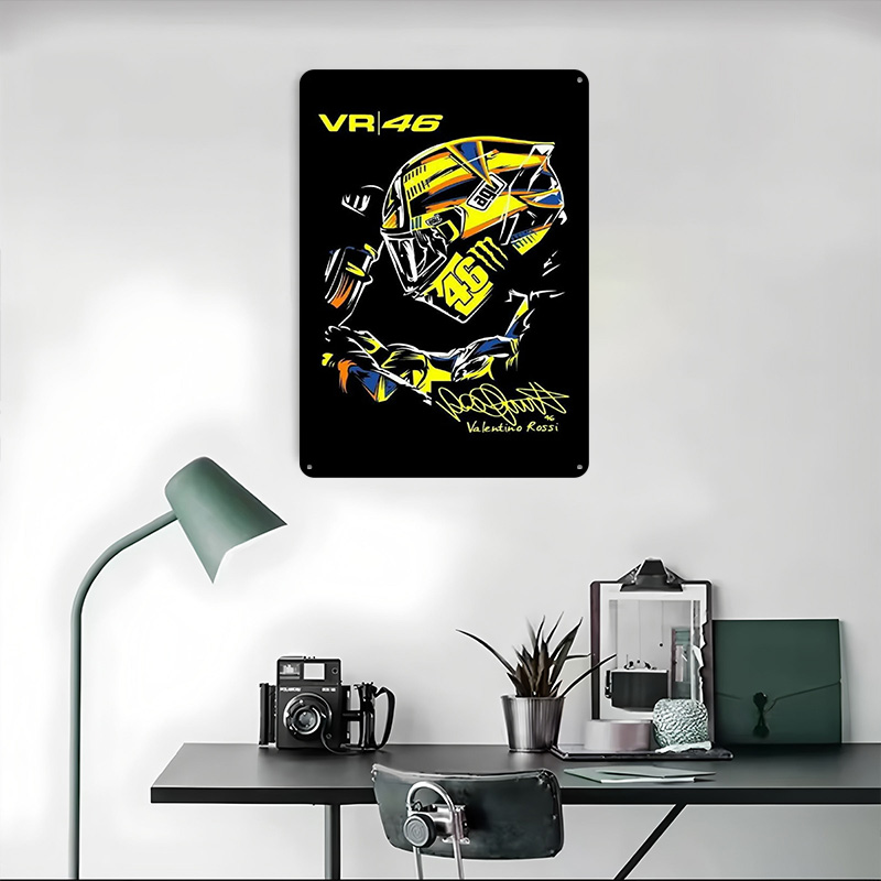 Helmet VR 46 Tinplate Poster V - Retro Gaming Vr avaliação e preço