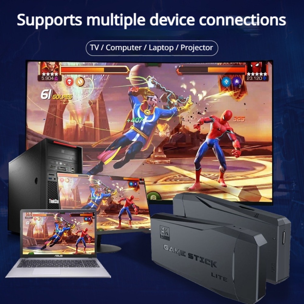 Portable 4K Retro Game Stick C - Retro Gaming La avaliação e preço