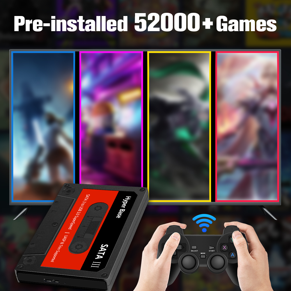 500GB/2TB Gaming HDD Batocera  - Retro Gaming Windows avaliação e preço