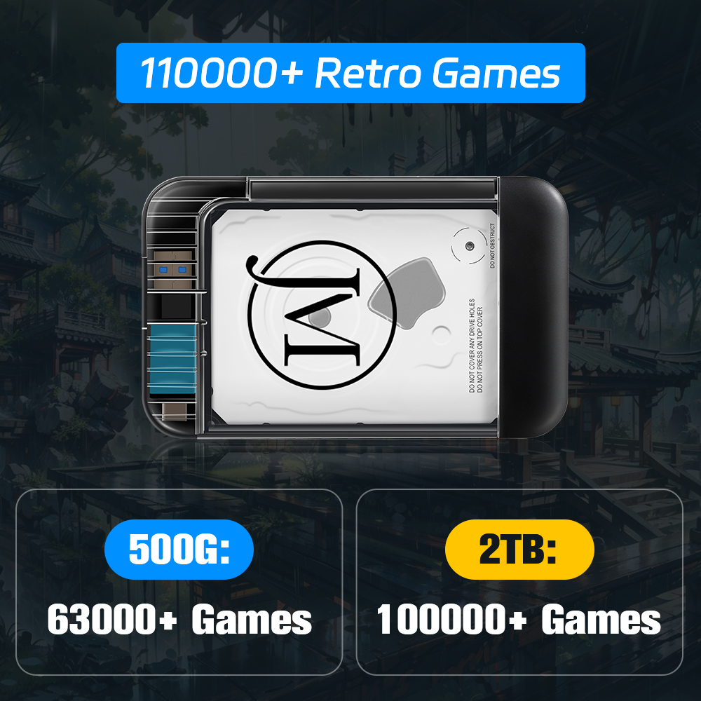 Retro Game HDD With 110000+Ret - Retro Gaming Windows avaliação e preço