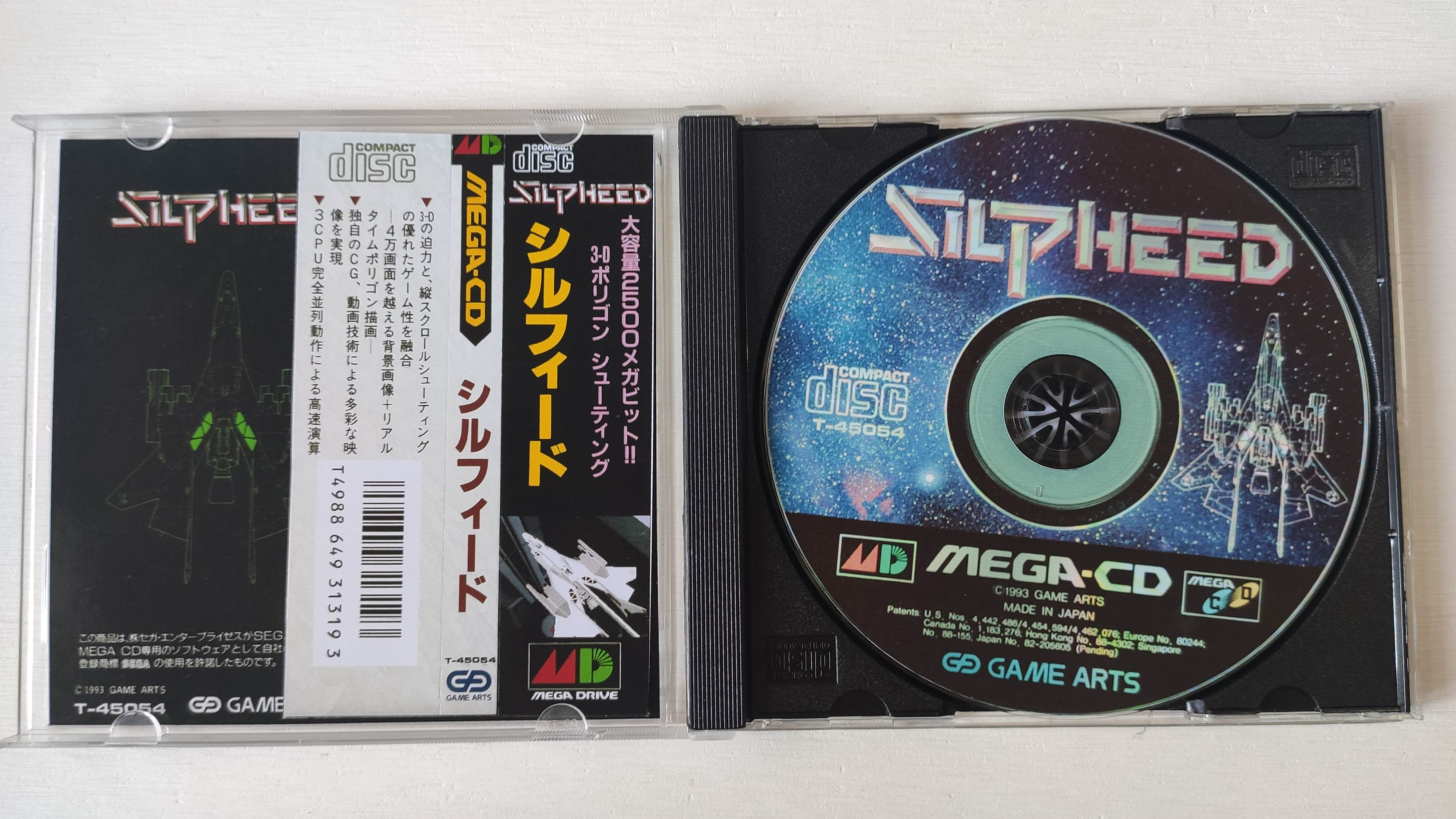 Mega CD Copy Disc Silpeed Game - Retro Gaming Console avaliação e preço