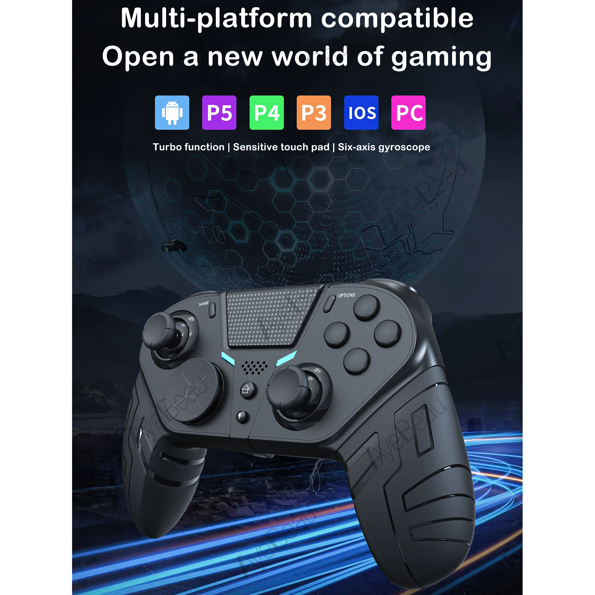 Wireless Bluetooth Wired USB C - Retro Gaming Vr avaliação e preço