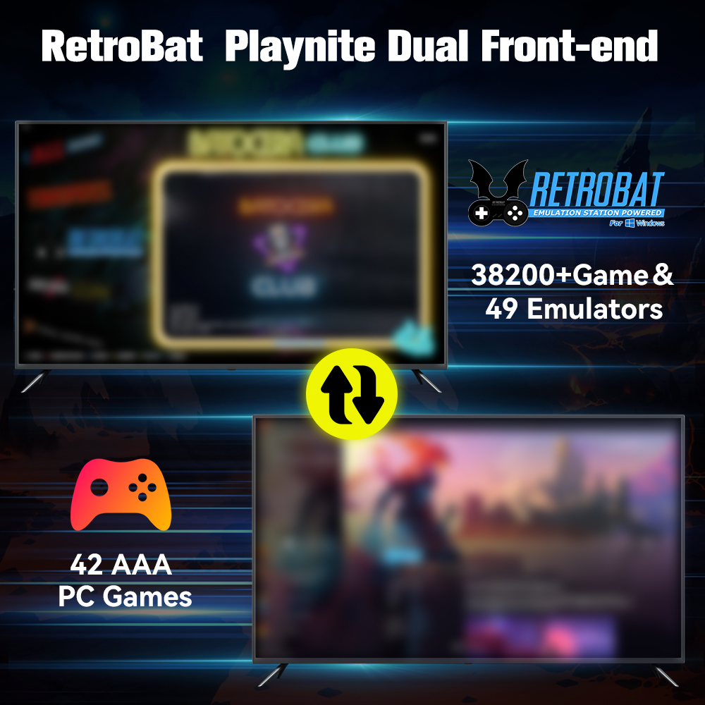 Retrobat＆Playnite System HDD R - Retro Gaming Download avaliação e preço