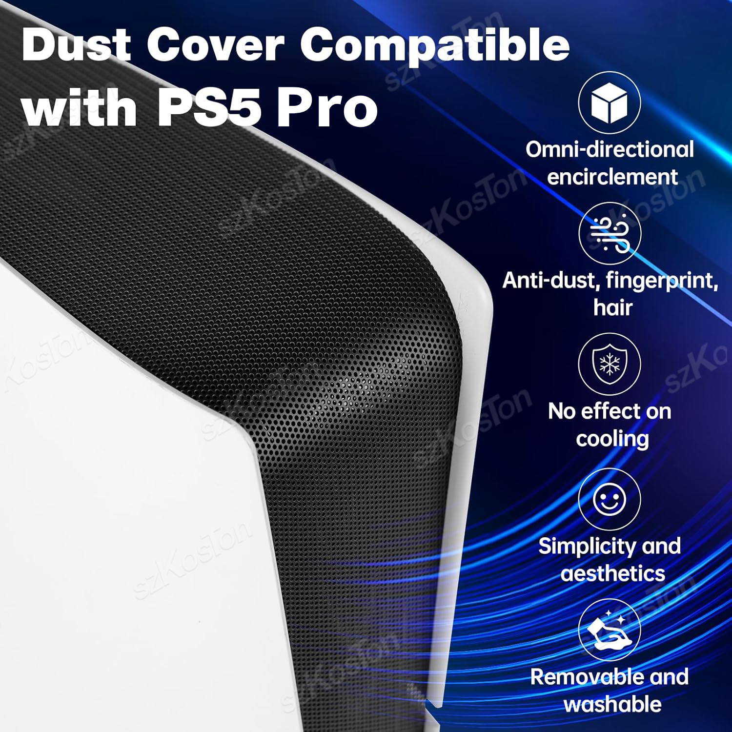 Dust Cover Kits for PS5 Pro Ga - Console Dust Cover avaliação e preço