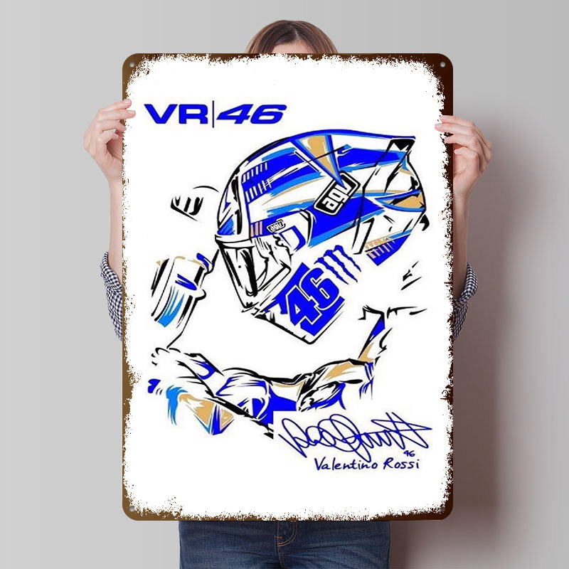 Helmet VR 46 Poster Wall Art R - Retro Gaming Vr avaliação e preço