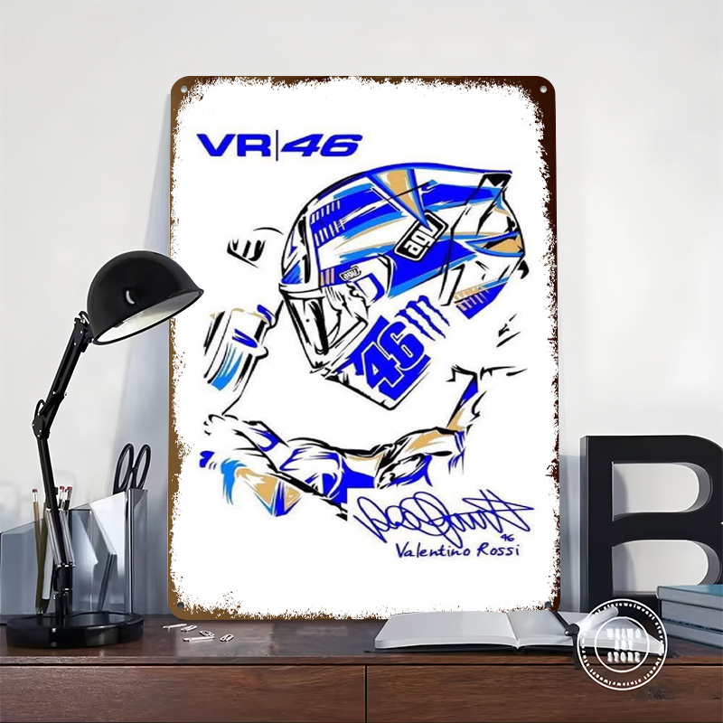 Helmet VR 46 Poster Wall Art R - Retro Gaming Vr avaliação e preço