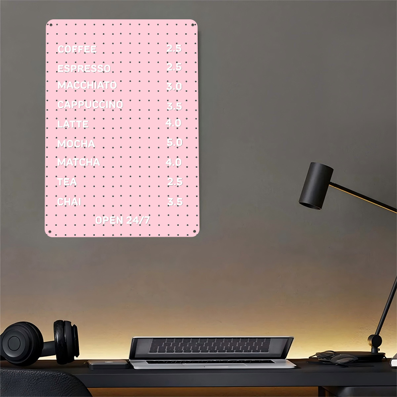 Pink Cafe Menu With Coffee Dri - Retro Gaming Cafe avaliação e preço