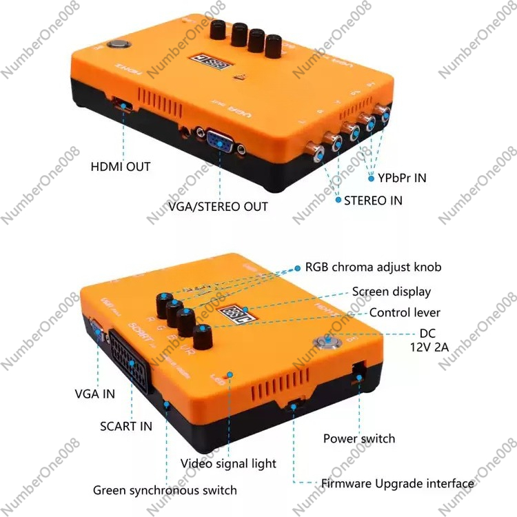 Low Resolution Game RGBS Compo - Retro Gaming Upscaler avaliação e preço