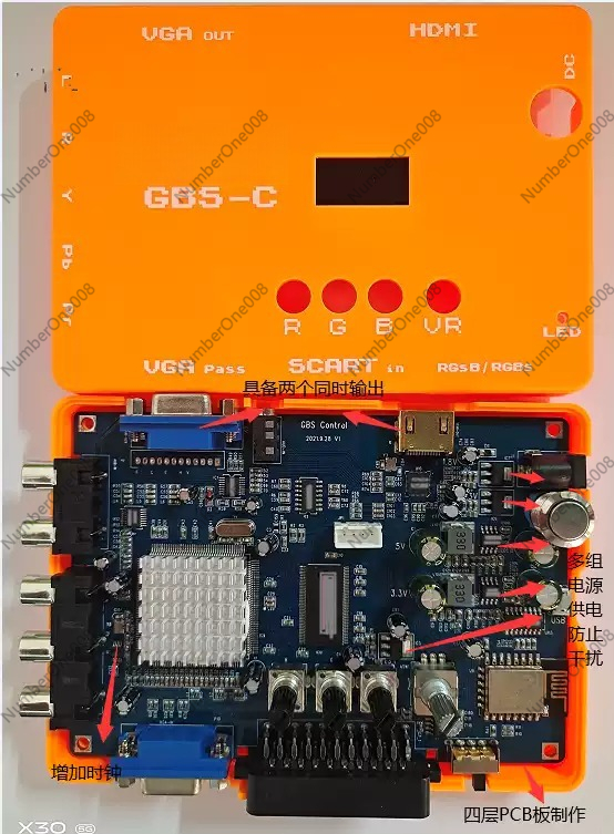 Low Resolution Game RGBS Compo - Retro Gaming Upscaler avaliação e preço