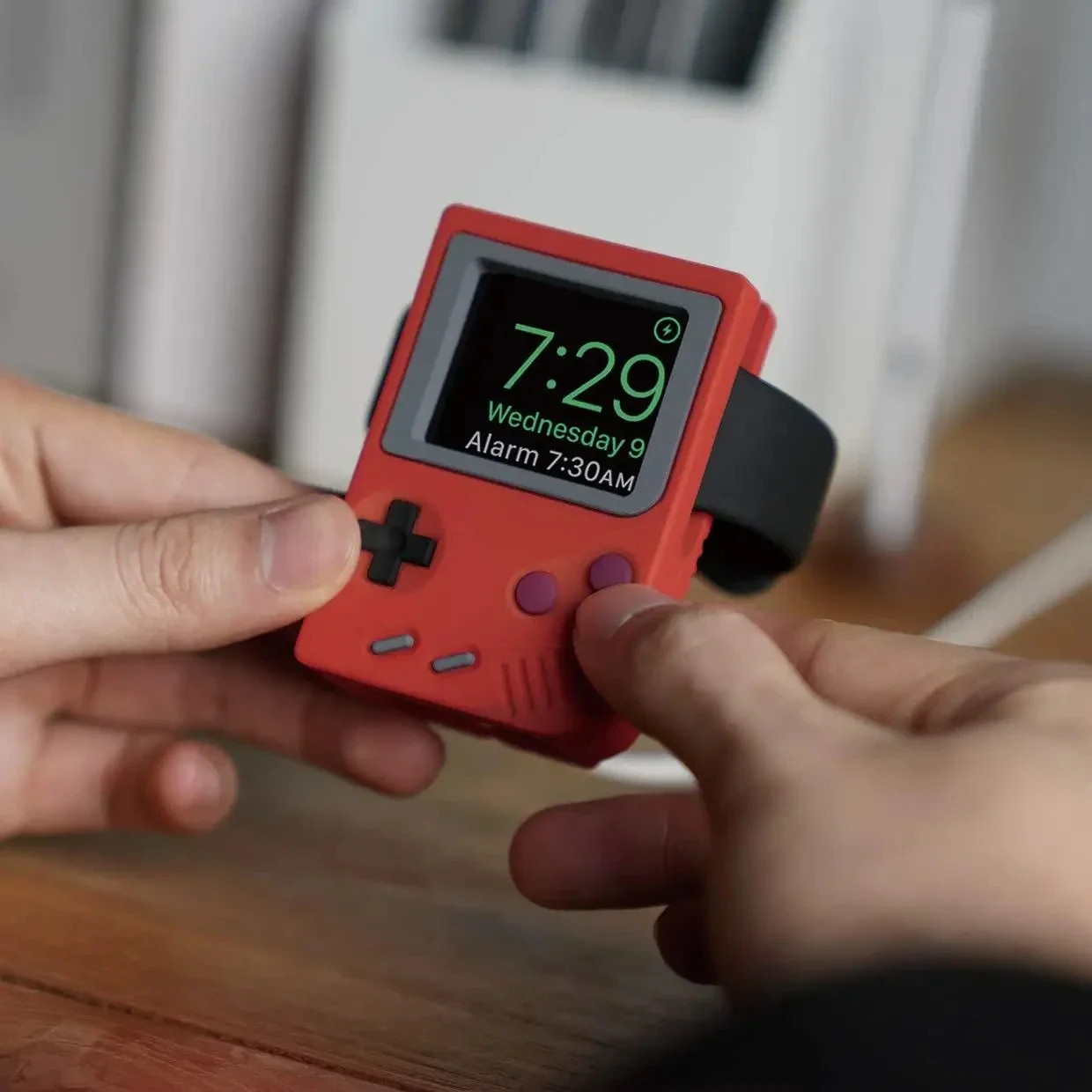 Silicone Holder for IWatch Cha - Retro Gaming Setup avaliação e preço